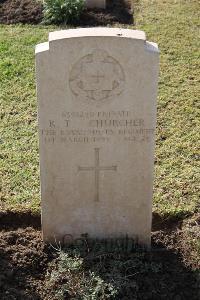 Ismailia War Memorial Cemetery - Churcher, Reginald Thomas